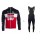 Fahrradbekleidung Radsport 2020 LOTTO SOUDAL Trikot Langarm+ Trägerh Radtrikot De