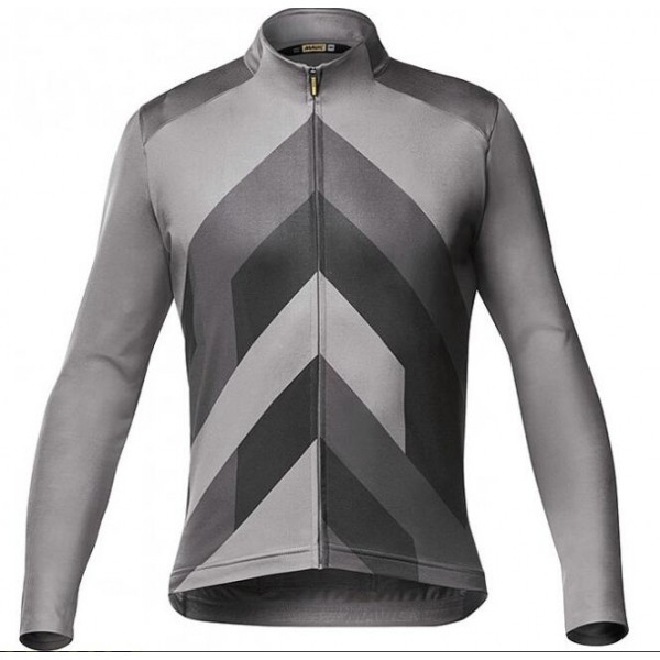 Fahrradbekleidung Radsport 2020 MAVIC Cosmic Graphic Trikot LangarmGrau Radtrikot De Fahrradbekleidung Radsport 2020 MAVIC Cosmic Graphic Trikot LangarmGrau Radtrikot De