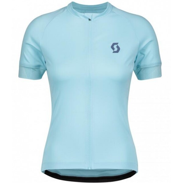 Fahrradbekleidung Radsport 2020 Damen SCOTT ENDURANCE 10 Trikot Kurzarm Outlet blau Radtrikot De