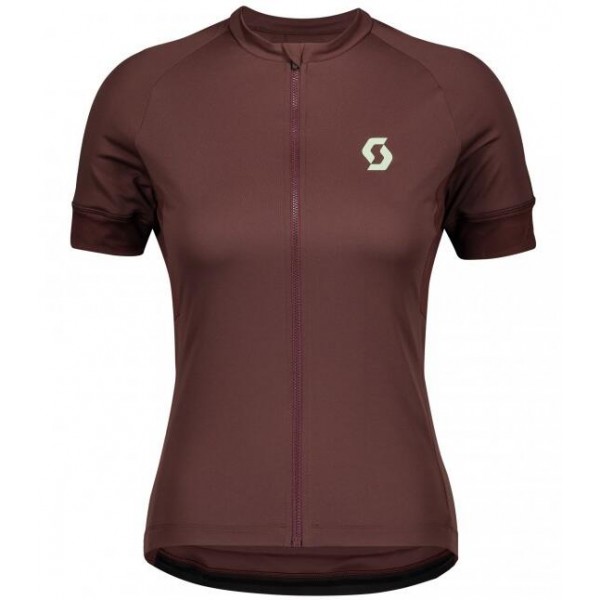 Fahrradbekleidung Radsport 2020 Damen SCOTT ENDURANCE 10 Trikot Kurzarm Outlet marrone Radtrikot De