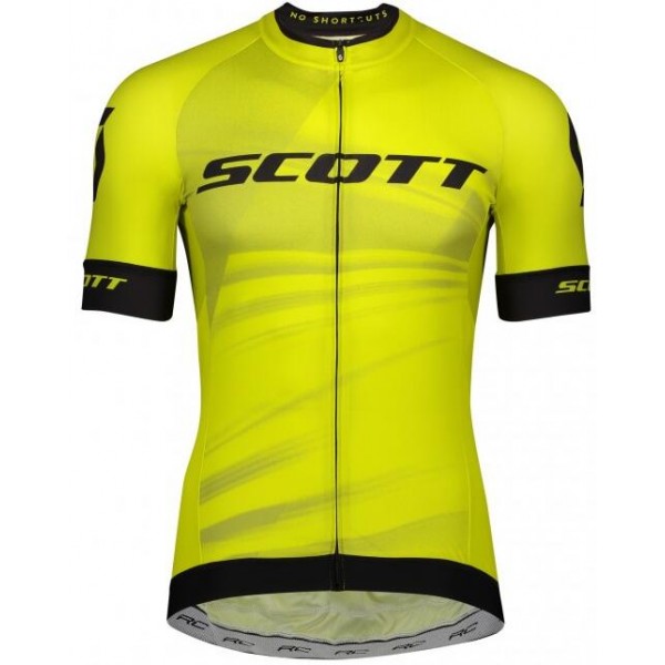 Fahrradbekleidung Radsport 2020 SCOTT RC Pro Trikot Kurzarm Outlet gelb Radtrikot De