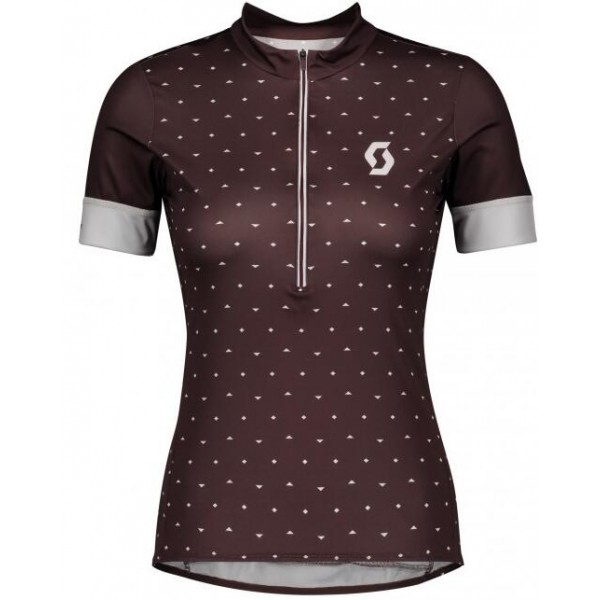 Fahrradbekleidung Radsport 2020 Damen SCOTT Endurance 20 Trikot Kurzarm Outlet marrone Radtrikot De