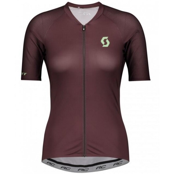 Fahrradbekleidung Radsport 2020 Damen SCOTT RC Premium Trikot Kurzarm Outlet marrone Radtrikot De