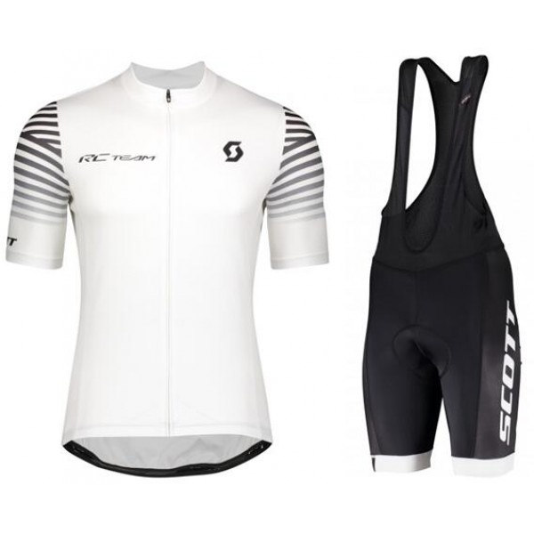 Fahrradbekleidung Radsport 2020 SCOTT RC TEAM 10 Radbekleidung Satz Trikot Kurzarm+Trägerhosen Set Out Radtrikot De