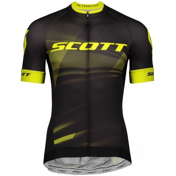 Fahrradbekleidung Radsport 2020 SCOTT RC Pro Trikot Kurzarm Outlet schwarz Radtrikot De
