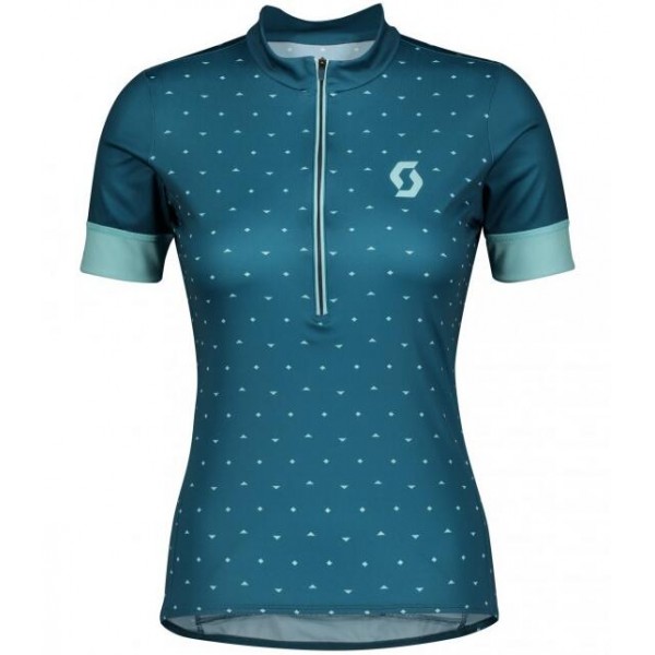 Fahrradbekleidung Radsport 2020 Damen SCOTT Endurance 20 Trikot Kurzarm Outlet Dunkelblau Radtrikot De