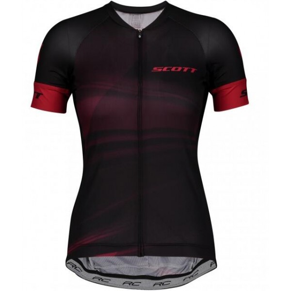 Fahrradbekleidung Radsport 2020 Damen SCOTT RC Pro Trikot Kurzarm Outlet schwarz Radtrikot De