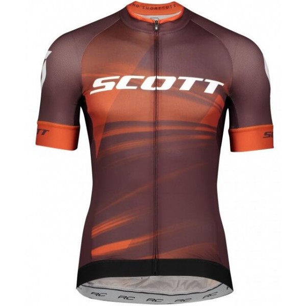 Fahrradbekleidung Radsport 2020 SCOTT RC Pro Trikot Kurzarm Outlet Orange/schwarz Radtrikot De