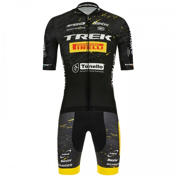 Fahrradbekleidung Radsport 2020 TREK PIRELLI Set Radbekleidung Satz Trikot Kurzarm+Fahrradhose Se Radtrikot De Fahrradbekleidung Radsport 2020 TREK PIRELLI Set Radbekleidung Satz Trikot Kurzarm+Fahrradhose Se Radtrikot De