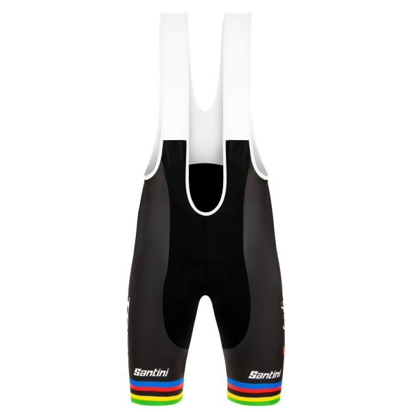 Fahrradbekleidung Radsport 2020 TREK-SEGAFREDO Road bike world champion Trägerhosen Set Radtrikot De