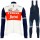 Fahrradbekleidung Radsport 2020 TREK-SEGAFREDO Set Trikot Langarm+ Trägerh Radtrikot De