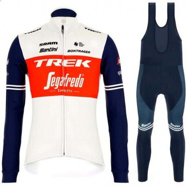 Fahrradbekleidung Radsport 2020 TREK-SEGAFREDO Set Trikot Langarm+ Trägerh Radtrikot De