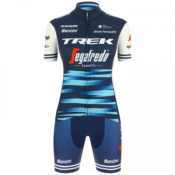 Fahrradbekleidung Radsport 2020 TREK-SEGAFREDO Damen Radbekleidung Satz Trikot Kurzarm+Fahrradhose Se Radtrikot De