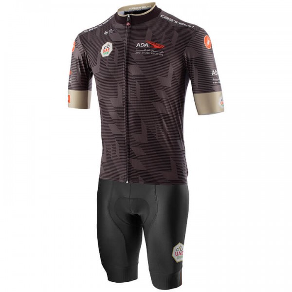 Fahrradbekleidung Radsport 2020 UAE Tour Radbekleidung Satz Trikot Kurzarm+Fahrradhose Set Outlet Radtrikot De
