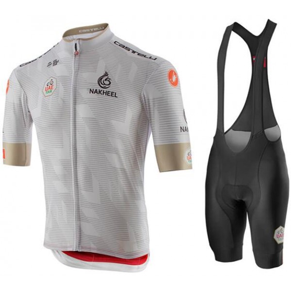 Fahrradbekleidung Radsport 2020 UAE Tour Radbekleidung Satz Trikot Kurzarm+Trägerhosen Set Out Radtrikot De