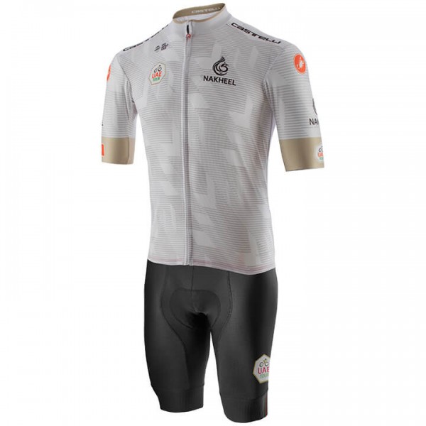 Fahrradbekleidung Radsport 2020 UAE Tour Radbekleidung Satz Trikot Kurzarm+Fahrradhose Set Out Radtrikot De