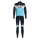 Fahrradbekleidung Radsport 2020 TEAM DE-ROSA SANTINI Set Radbekleidung Trikot Langarm+ Trägerhosen Bl Radtrikot De