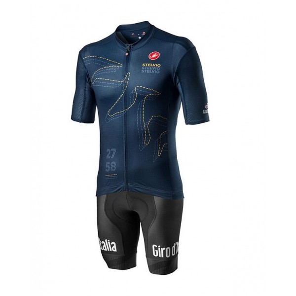 Fahrradbekleidung Radsport 2020 GIRO D'ITALIA Stelvio Radbekleidung Satz Trikot Kurzarm+Trägerhosen Set Outl Radtrikot De Fahrradbekleidung Radsport 2020 GIRO D'ITALIA Stelvio Radbekleidung Satz Trikot Kurzarm+Trägerhosen Set Outl Radtrikot De
