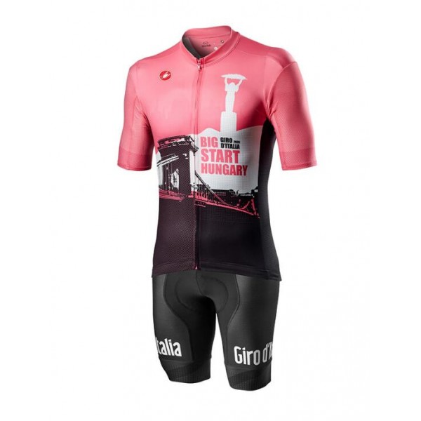 Fahrradbekleidung Radsport 2020 GIRO D'ITALIA Hungary Radbekleidung Satz Trikot Kurzarm+Trägerhosen Set Outl Radtrikot De Fahrradbekleidung Radsport 2020 GIRO D'ITALIA Hungary Radbekleidung Satz Trikot Kurzarm+Trägerhosen Set Outl Radtrikot De