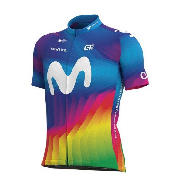 Fahrradbekleidung Radsport 2020 MOVISTAR TEAM Strade Bianche Tenue Cyclisme Trikot Kurzarm Outl Radtrikot De Fahrradbekleidung Radsport 2020 MOVISTAR TEAM Strade Bianche Tenue Cyclisme Trikot Kurzarm Outl Radtrikot De