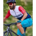 New Classica Radtrikot kurzarm blau/weiß New Classica Radtrikot kurzarm blau/weiß