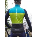 Asfalto Jkt Fahrrad Winterjacke dunkelblau/gelbgrün/türkis Asfalto Jkt Fahrrad Winterjacke dunkelblau/gelbgrün/türkis