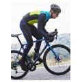 Asfalto Jkt Fahrrad Winterjacke dunkelblau/gelbgrün/türkis Asfalto Jkt Fahrrad Winterjacke dunkelblau/gelbgrün/türkis