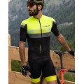 New Speed Radtrikot kurzarm schwarz/neongelb New Speed Radtrikot kurzarm schwarz/neongelb