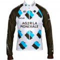 AG2R LA MONDIALE 2015 Fahrrad Winterjacke-Radsport-Profi-Team AG2R LA MONDIALE 2015 Fahrrad Winterjacke-Radsport-Profi-Team