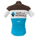 AG2R La Mondiale 2019 Radtrikot kurzarm (langer Reißverschluss)-Radsport-Profi-Team AG2R La Mondiale 2019 Radtrikot kurzarm (langer Reißverschluss)-Radsport-Profi-Team