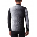 ALE CIRCUS Radtrikot langarm schwarz/weiß