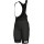 Übergröße ALE CORSA Trägerhose kurz schwarz/weiß