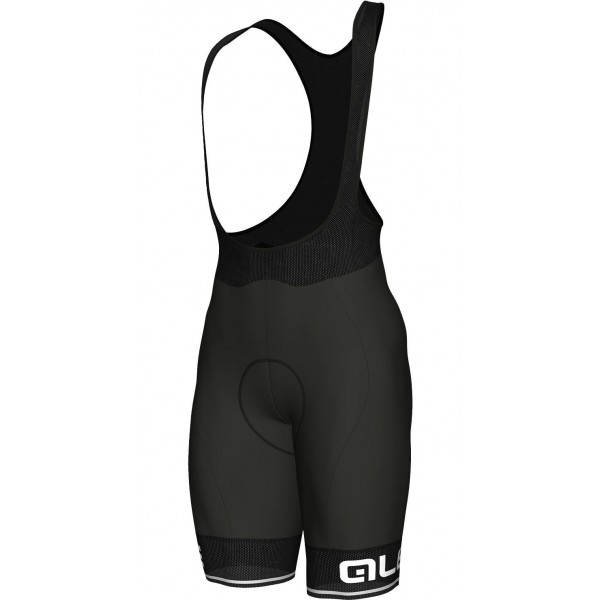 Übergröße ALE CORSA Trägerhose kurz schwarz/weiß