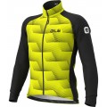 ALE SHARP Winter Fahrradjacke schwarz/neongelb ALE SHARP Winter Fahrradjacke schwarz/neongelb