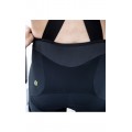 ALE SPEEDFONDO Trägerhose kurz schwarz E22