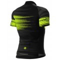 ALE TURBO Radtrikot kurzarm schwarz