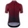 MILLE GT JERSEY C2 SHIFTER-Radtrikot kurzarm bordeaux rot/schwarz
