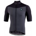 MURATA gefüttertes Radtrikot kurzarm anthrazit/schwarz MURATA gefüttertes Radtrikot kurzarm anthrazit/schwarz