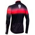 SANTERNO Radtrikot langarm schwarz/rot SANTERNO Radtrikot langarm schwarz/rot