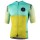 TIRANO Radtrikot kurzarm gelb/celeste