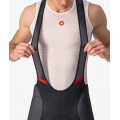 COMPETIZIONE KIT Trägerhose kurz schwarz/rot