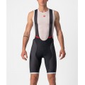 COMPETIZIONE KIT Trägerhose kurz schwarz/silber-grau