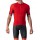 ENTRATA VI+COMPETIZIONE KIT Radsport-Set (Kurzarmtrikot+Trägerhose) rot/schwarz