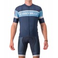 SCORPIONE 3+COMPETIZIONE KIT Radsport-Set (Kurzarmtrikot+Trägerhose) blau SCORPIONE 3+COMPETIZIONE KIT Radsport-Set (Kurzarmtrikot+Trägerhose) blau