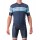 SCORPIONE 3+COMPETIZIONE KIT Radsport-Set (Kurzarmtrikot+Trägerhose) blau