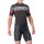 SCORPIONE 3+COMPETIZIONE KIT Radsport-Set (Kurzarmtrikot+Trägerhose) schwarz/grau