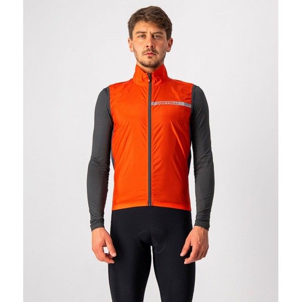 SQUADRA STRETCH VEST-Fahrradweste orange-rot SQUADRA STRETCH VEST-Fahrradweste orange-rot