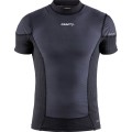 Active Extreme X Windschutz Kurzarm-Unterhemd schwarz
