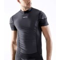 Active Extreme X Windschutz Kurzarm-Unterhemd schwarz