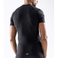 Active Extreme X Windschutz Kurzarm-Unterhemd schwarz